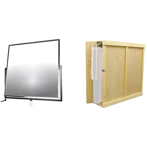 Matthews 42" Mirrored Reflector with Storage Box Kit