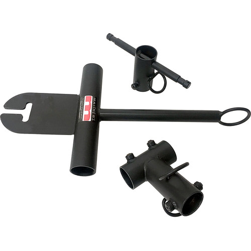 Matthews Menace Arm Kit for 1 1/2" Schedule 40 Aluminum Pipe Rail