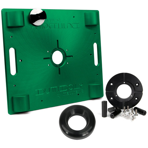 Matthews Dutti Dolly Starter Kit with Mitchell Riser & 100mm Bowl (Green)
