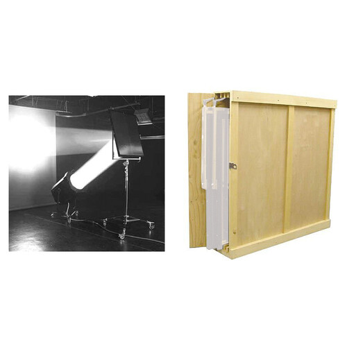 Matthews Xeno Mirrored Reflector with Storage Box Kit (42 x 42")
