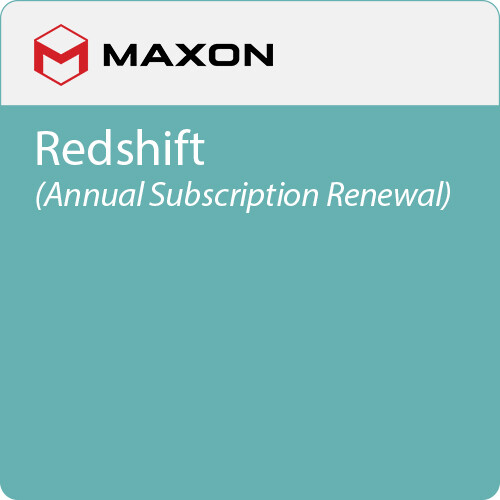 Maxon Redshift (Annual Subscription Renewal)