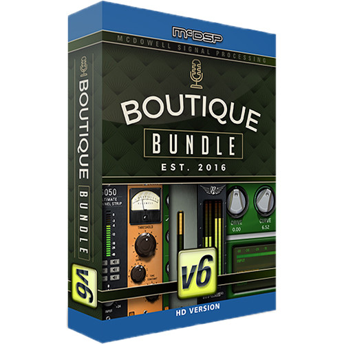 McDSP Boutique Bundle HD - Vintage and Modern Audio Effects Plug-In Bundle (Download)