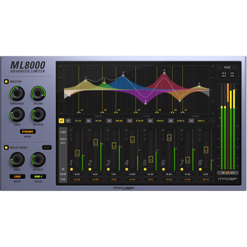McDSP ML8000 Advanced Limiter V6 (Native, Download)