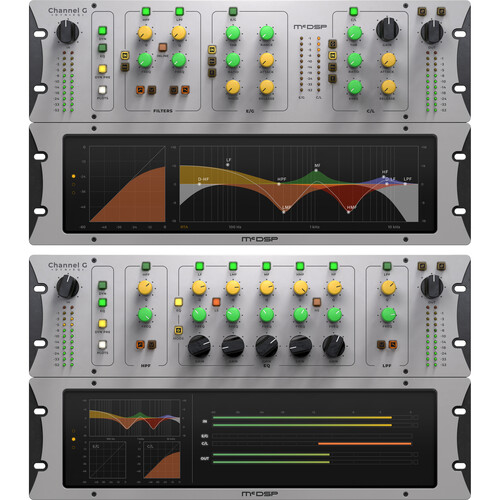 McDSP Channel G Compact v6 - Console Style Dynamics and EQ Plug-In (Native, Download)