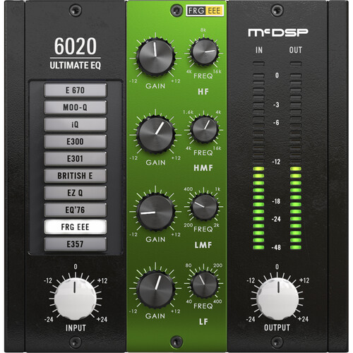 McDSP 6020 Ultimate EQ Software Plug-In v6 (HD, Download)