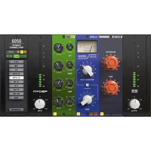 McDSP 6050 Ultimate Channel Strip HD V6 - Multiple Processing Modules Plug-In (Download)