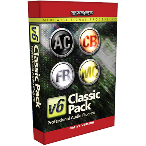 McDSP Classic Pack Native v5 to v6 Upgrade - Music Production Plug-In Bundle (Download)