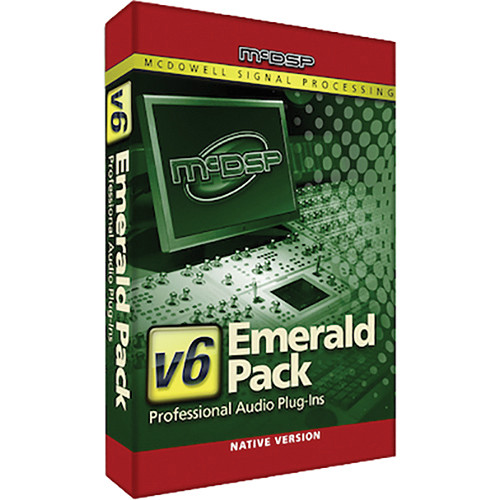 McDSP Emerald Pack Native v5 to v6 Upgrade - Music Production Plug-In Bundle (Download)