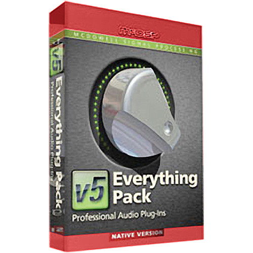 McDSP Emerald Pack V5 To Everything Pack V5 Software Plug-In Bundle (Native)