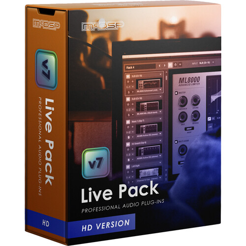 McDSP Live Pack II HD v6 - Live Mixing Plug-In Bundle (Upgrade from Live Pack I, Download)