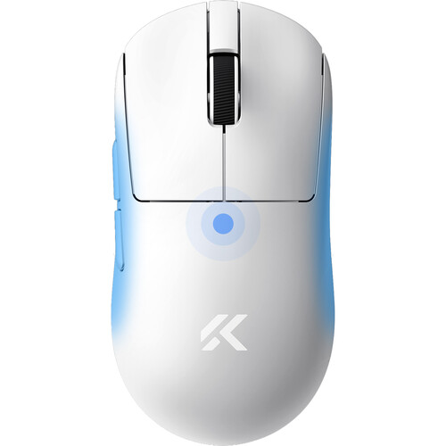 MCHOSE A7 V2 Ultra Wireless Mouse (White)