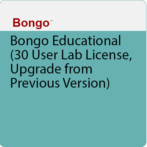 McNeel Bongo 2 Upgrade (30-User License, Educational, Download)