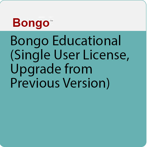 McNeel Bongo 2 Upgrade (Single User License, Educational, Download)