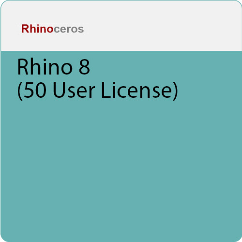 McNeel Rhino 8 (50-User License, Download)