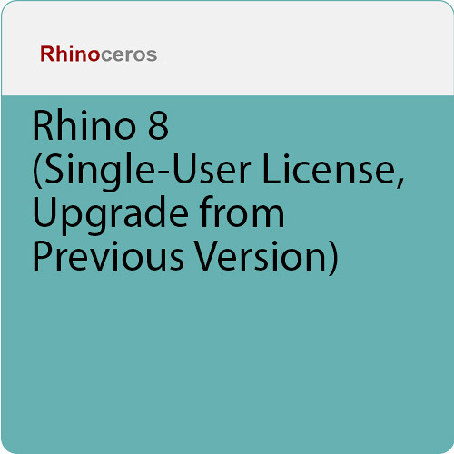 McNeel Rhino 8 Upgrade (Single User License, Download)