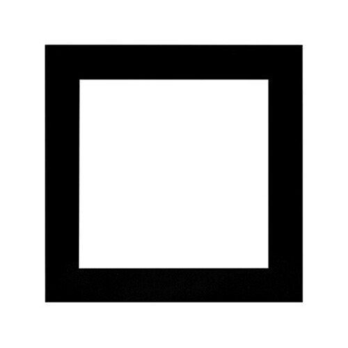 MCS Framatic Metro Frame with 10 x 10" Glass (Black)