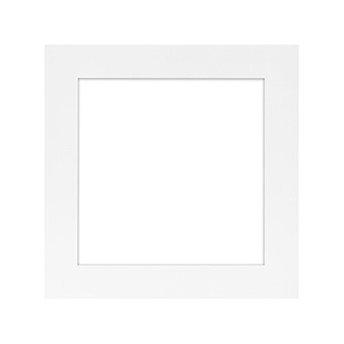 MCS Framatic Metro Frame with 10 x 10" Glass (White)