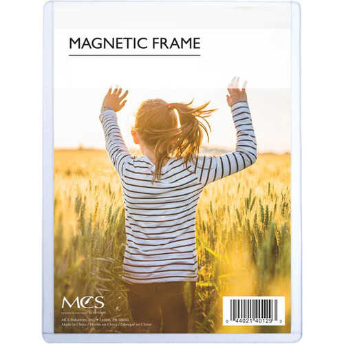 MCS Hard Plastic Clear Magnetic Frame (3.5 x 5")