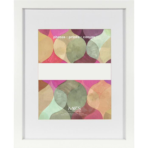 MCS 12 x 12" Wood Art Frame (White)
