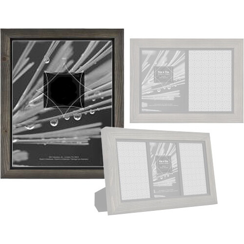 MCS 8.5 x 11" Timber Wood Frame (Gray with Black)