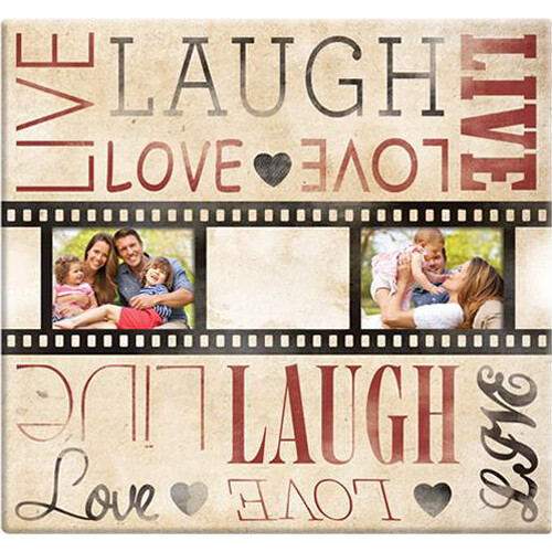 MCS 12 x 12 Expressions Live, Laugh, Love Film Strip Scrapbook