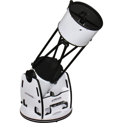 Meade LightBridge Plus 12" f/5 Truss-Tube AZ Dobsonian Telescope