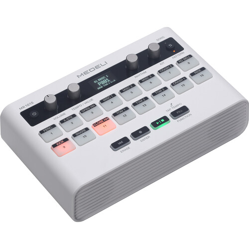 Medeli Electronics Portable Rhythm Machine (White)