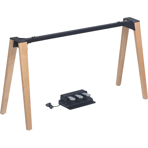 Medeli Electronics ST460 Wooden Legs and Triple Pedal for SP-C120 / SP-C220 / SP-A500