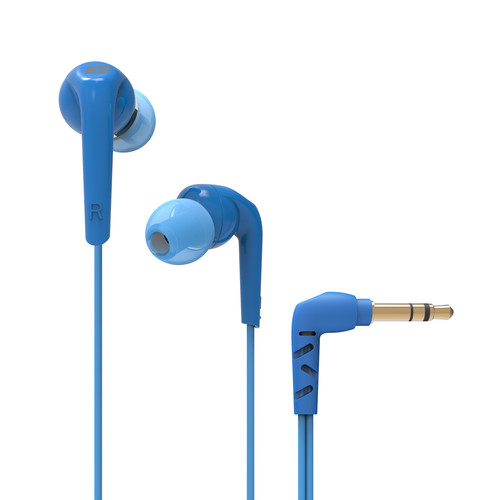 MEE audio RX18 Comfort-Fit, In-Ear Headphones (Blue)
