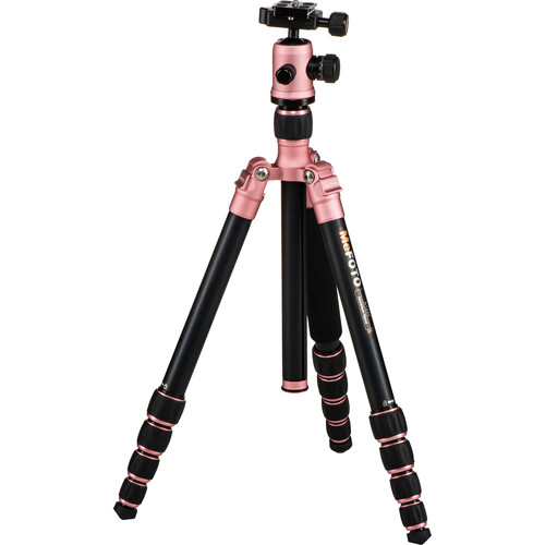 MeFOTO RoadTrip Aluminum Travel Tripod Kit (Pink)