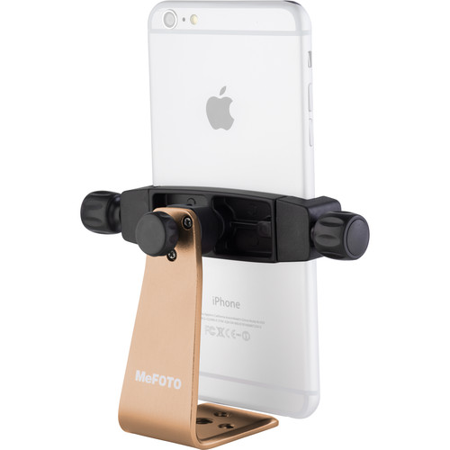 MeFOTO SideKick360 Plus Smartphone Tripod Adapter (Gold)