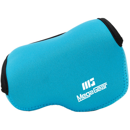MegaGear Ever Ready Case for Sony A6000/A6300 with 16-50mm Lens (Blue)