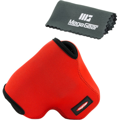 MegaGear Ultralight Neoprene Camera Case for Canon PowerShot SX60 (Red)