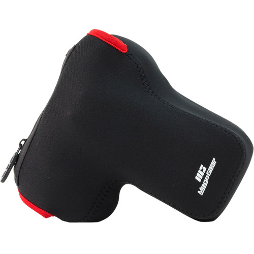 MegaGear Ultralight Neoprene Case for Canon Rebel T7i, T6, T5i, SL1 with 18-55mm (Black)