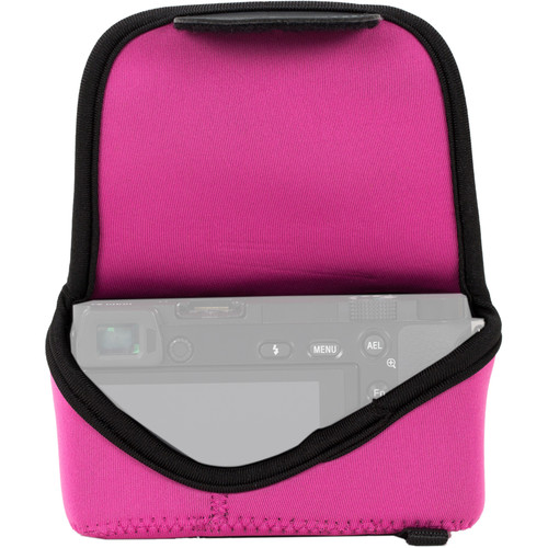 MegaGear Ultralight Neoprene Case for Olympus PEN E-PL8 (Hot Pink)