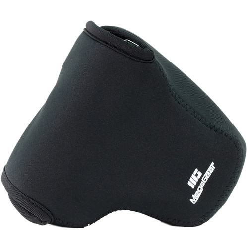 MegaGear Ultralight Neoprene Case for Olympus OM-D E-M1 Mark II with 12-40mm (Black)