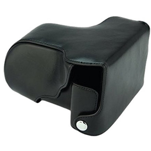 MegaGear Ever Ready PU Leather Camera Case with Strap for Fujifilm X-E2S/X-E2 (Black)