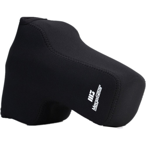 MegaGear Ultralight Neoprene Case for Select Canon EOS with 18-135mm Lens (Black)