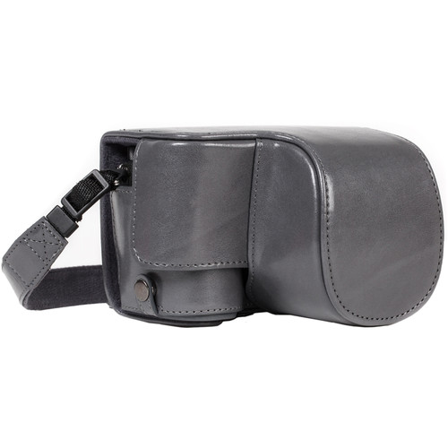 MegaGear Ever Ready Case for Sony a6500 with 16-50mm Lens (Gray)