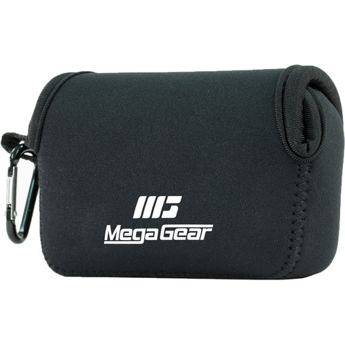 MegaGear Ultralight Neoprene Camera Case for Canon PowerShot SX720, SX730, SX710 HS, G16, G15 (Black)