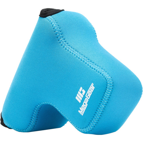 MegaGear Ultralight Neoprene Case for Sony Alpha a6500 with 16-70mm or 18-135mm (Blue)