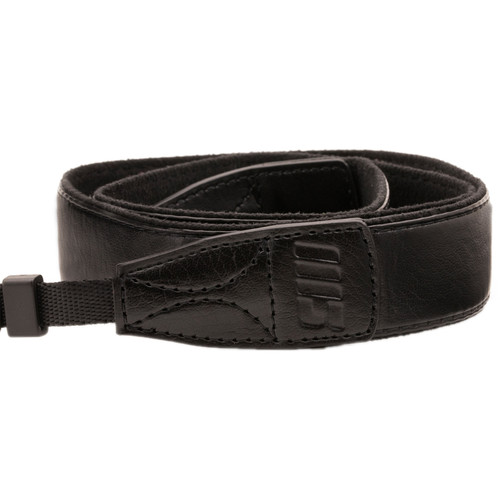 MegaGear DSLR Leather Shoulder Strap (Black)