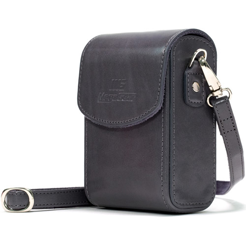 MegaGear PU Leather Case with Strap for Sony Cyber-shot DSC-RX100 VI, DSC-RX100 V, DSC-RX100 IV (Gray)