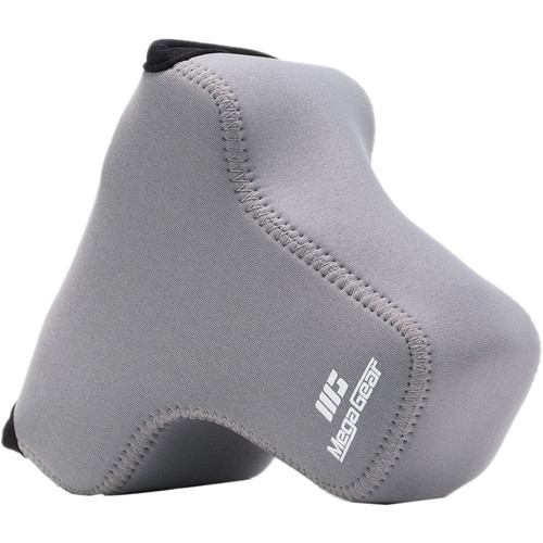 MegaGear Ultralight Neoprene Case for Sony Alpha a7 III with 28-70mm Lens (Gray)