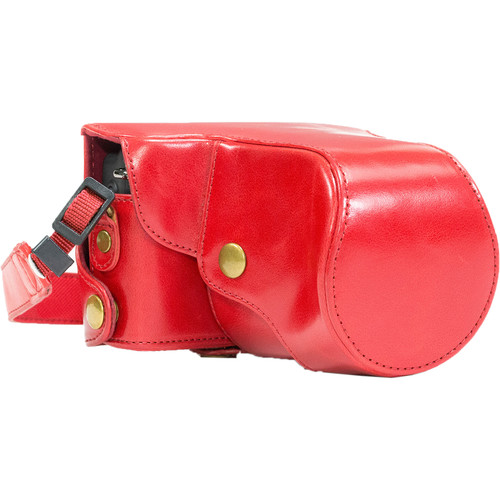 MegaGear Ever Ready Camera Case for Canon EOS M or M2 (Red)