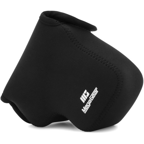 MegaGear Ultralight Neoprene Camera Case for Leica V-Lux 5, Panasonic Lumix DC-FZ1000 II (Black)