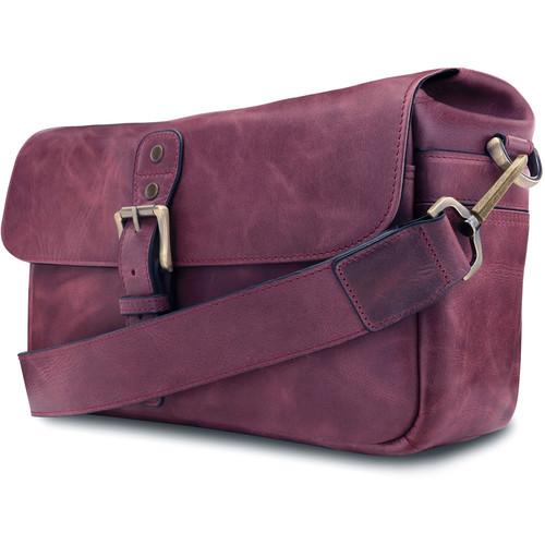 MegaGear Torres Camera Messenger Bag (Maroon, Standard)