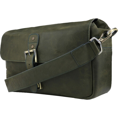 MegaGear Torres Camera Messenger Bag (Green, Standard)