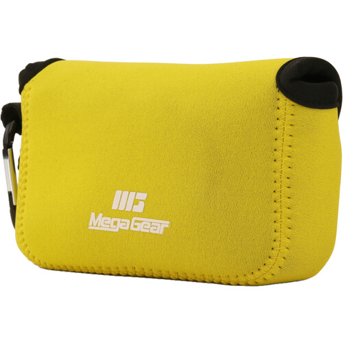 MegaGear Ultralight Neoprene Camera Case for Sony and Olympus Cameras (Yellow)