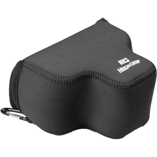 MegaGear Neoprene Case for Sony a7c II with 28-60mm Lens (Black)